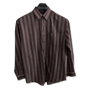 Van Heusen Studio wrinkle free stain shield men’s long sleeve button down shirt